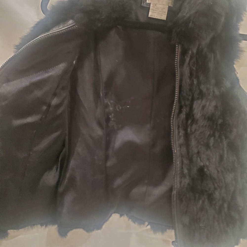 Charles Klein Rabbit Fur Vest - Picture 5 of 6